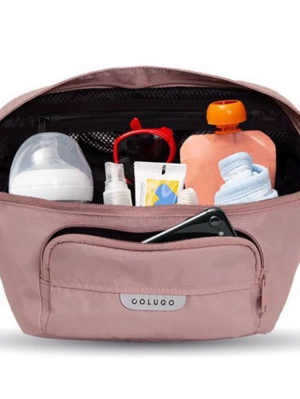 Colugo Pink Stroller Organizer Bag